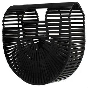 Cult Gaia Mini Ark Bag Black